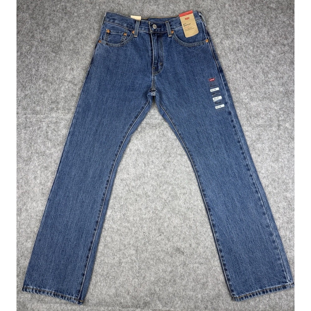 Levi's NWT Men's 517 Bootcut Jeans Medium Wash Blue 100% Cotton Size 29x30